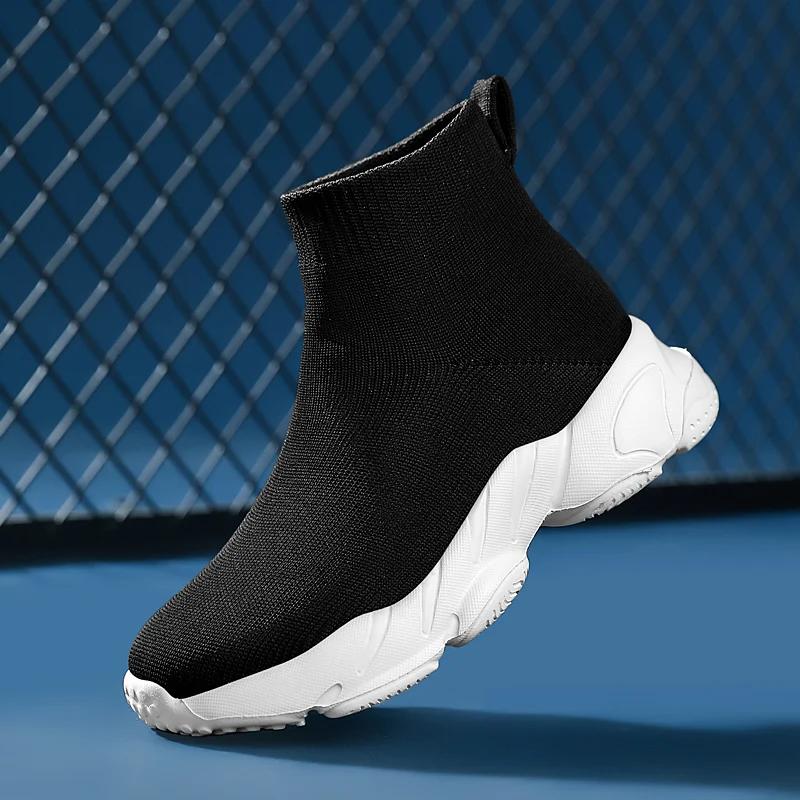Kinder Mode Stiefel Mädchen Rutschfest Kinder Taktische Sneaker Kinder Schwarze Stiefel Großer Kinder Schuh Sommer Frühling Leichte Sockenstiefel Rosa