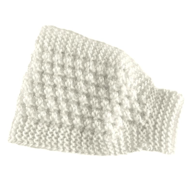 2in1 Fashion Neck Warmer Knit Hairband for Woman Camping Travel Wide Headband
