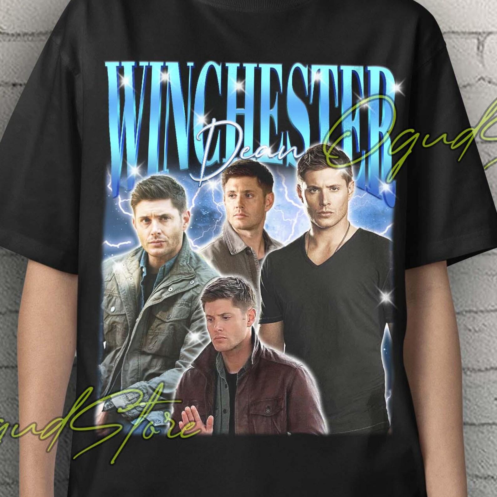 Dean Winchester Graphic Tee: Retro Meme Shirt L