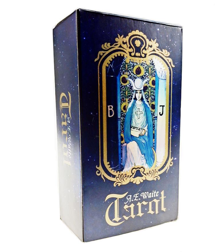 NEW Tarot Cards Holographic Tarot Cards Fortune Guidance Telling Divination Deck Board Game With Guide Booklet