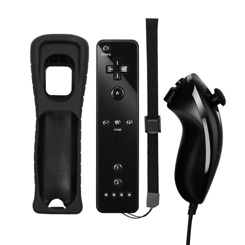 Wii/Wii U Compatible Controller Set: Left, Right, Straight, and Motion Controllers.