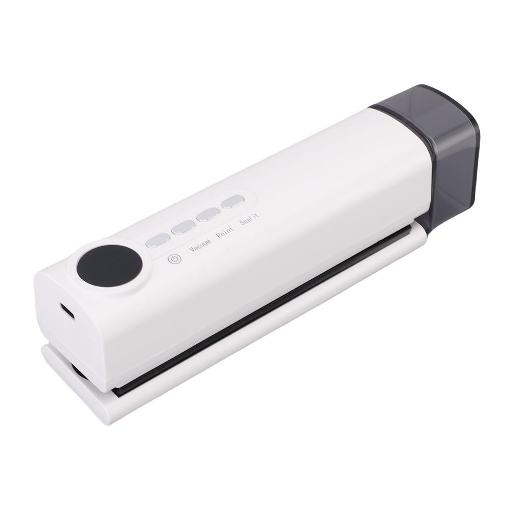 Cordless Vacuum Sealer Multifunctional Adjustable Temperature Portable Automatic Food Sealer Beige