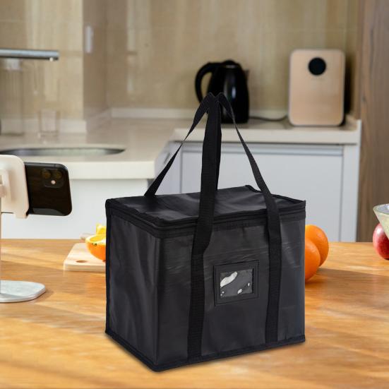 Insulated Bag 16/28/50L Pizza Delivery Cooler Bags for Travel Food Delivery Reusable Grocery Bags Warm Cooler Bags