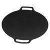 Korean   BBQ Grill Pan Korean Round Griddle Non Stick 6 Layer Coating Round Griddle for Indoor Outdoor