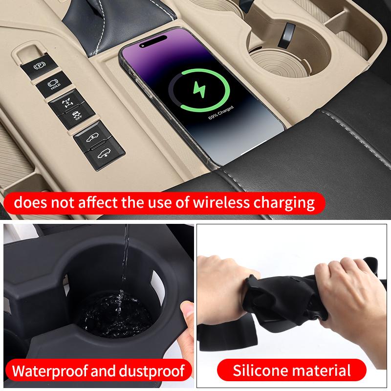 For 2022-2025 2024 Lexus LX600 LX500d Center Console Storage Protection Sleeve Gear Cover LX 600 Interior Upgrade Accessories