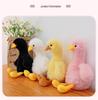 Adorable Yellow Duckling & Black Swan Plush Toy - Perfect for Kids' Birthdays