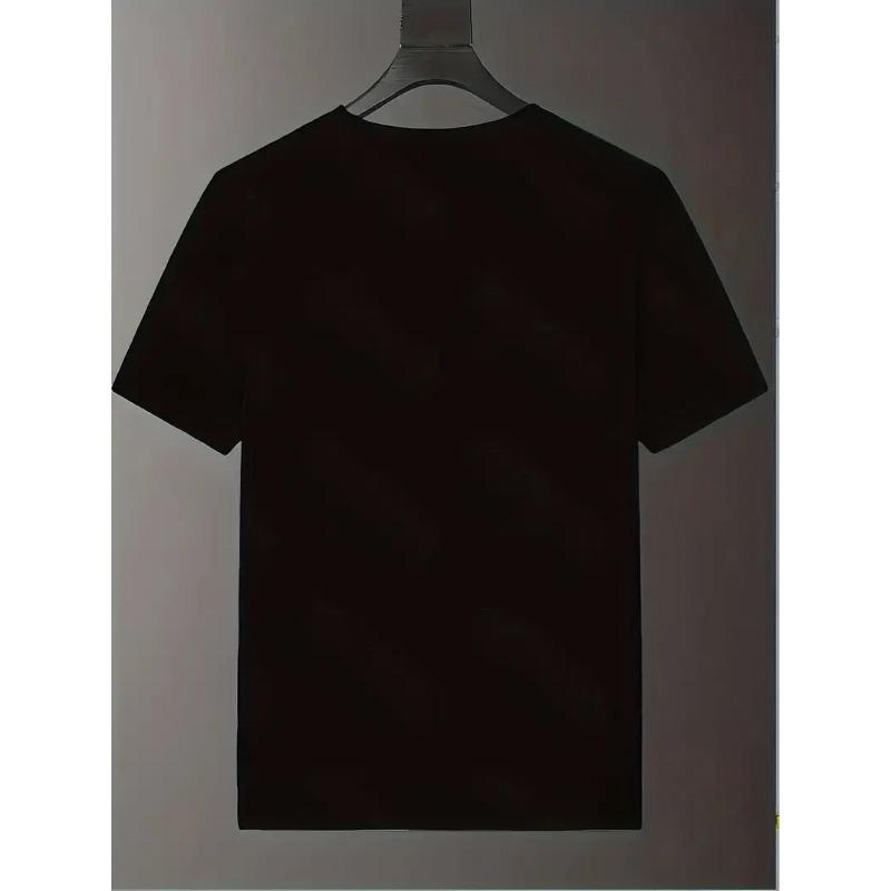 Men's T-Shirt - Simple Fashion Casual Breathable Short Sleeve Summer Sports Sweat-Absorbing Pullover