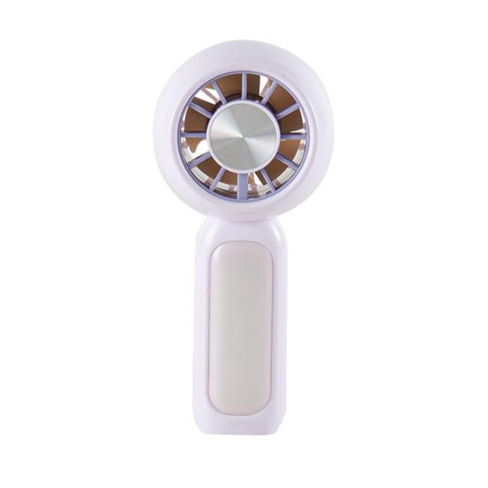 

Handheld Fan USB Charging Portable Mini Fan for Outdoor Office High Speed Desktop Fan Lightweight Compact Cooling Fan for Travel Camping Personal фіолетовий