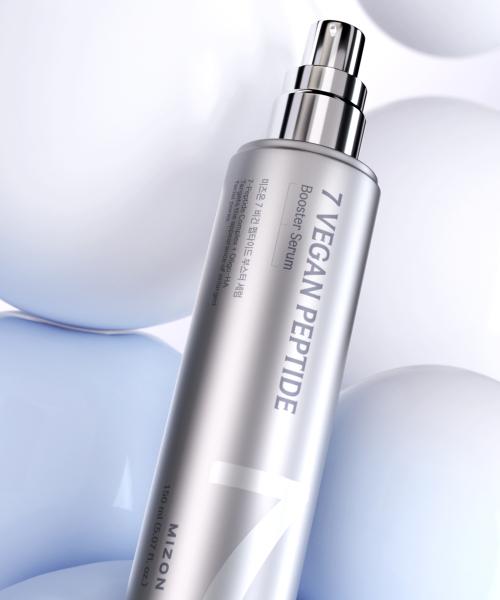 Mizon 7 Vegan Peptide First Step Booster Serum 150ml + Collagen Jelly Gift