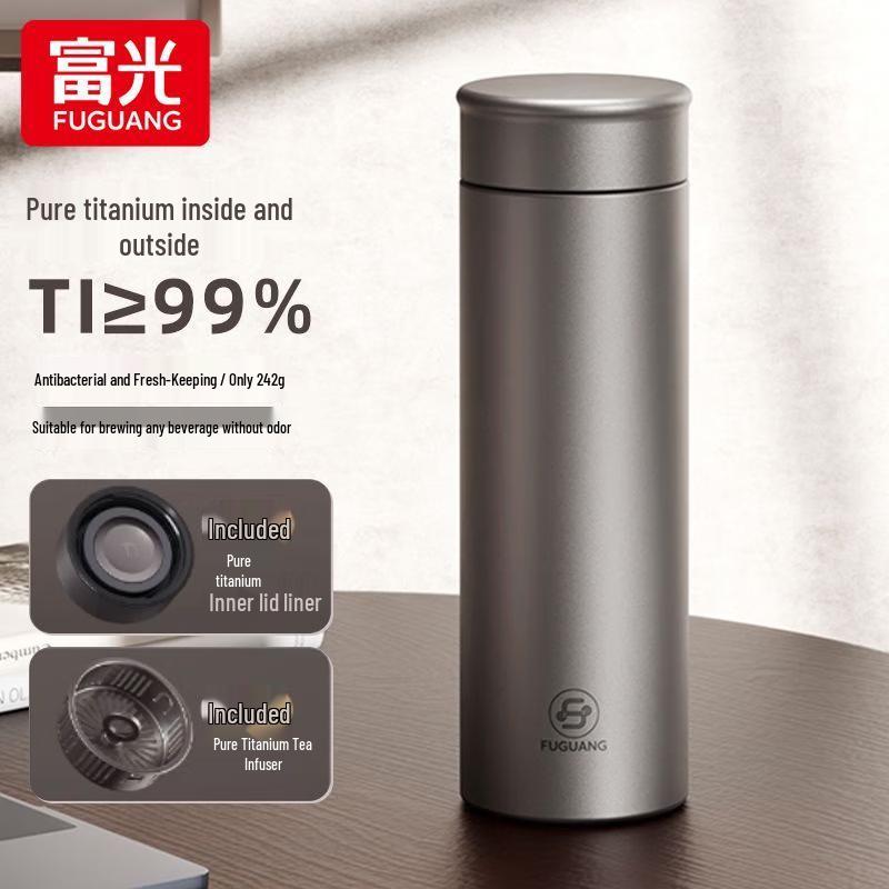 FUGUANG Pure Titanium Vacuum Cup