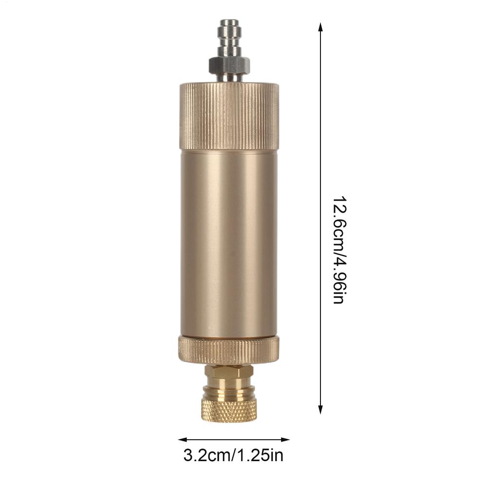 

For Refer To Description Air Source Processor 30MPA High-pressure Air Pump Accessory Quick Connector Automatic Drainage Oil сірий