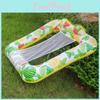 Inflatable Camel Hump Float Bed Strawberry Watermelon Pattern Ce Certified