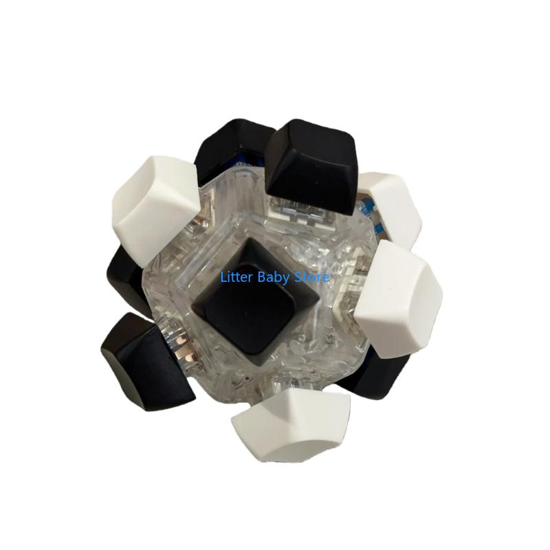 N80C Pocket Sized Mechanical Press Toy 5000+ Uses Focusing Aid Travel Handheld