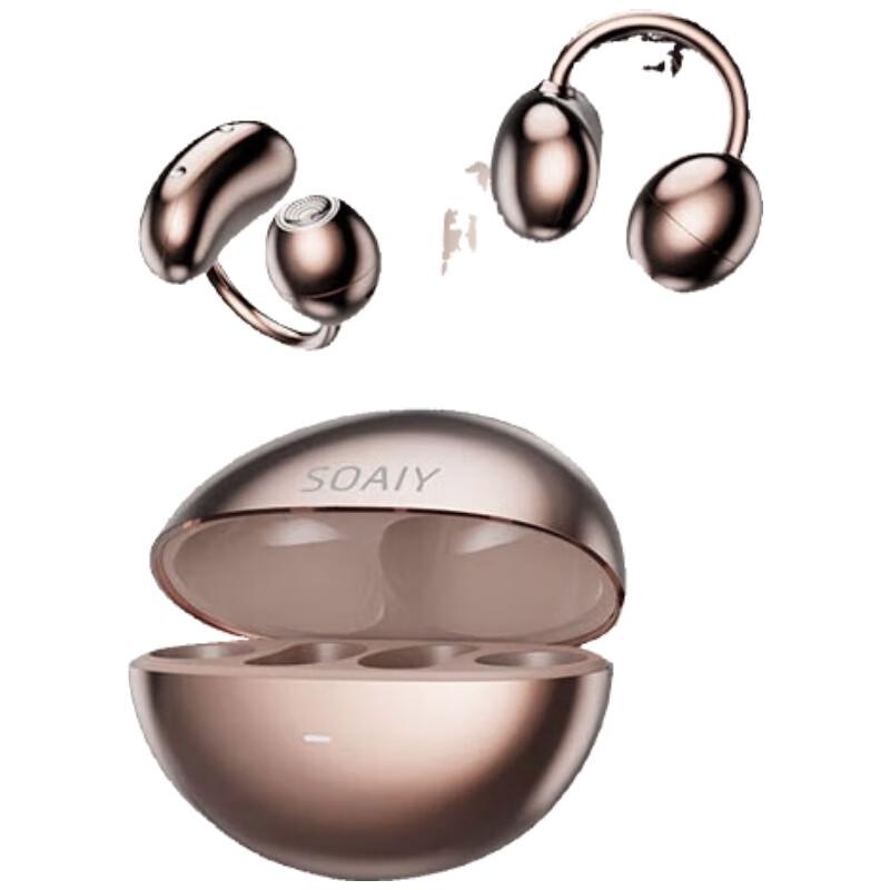 

Saiaudio GK58 AI Smart Open-Ear Clip Bluetooth Headphones