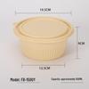 Eco-Friendly Corn Starch Biodegradable Disposable Food Containers with Lids