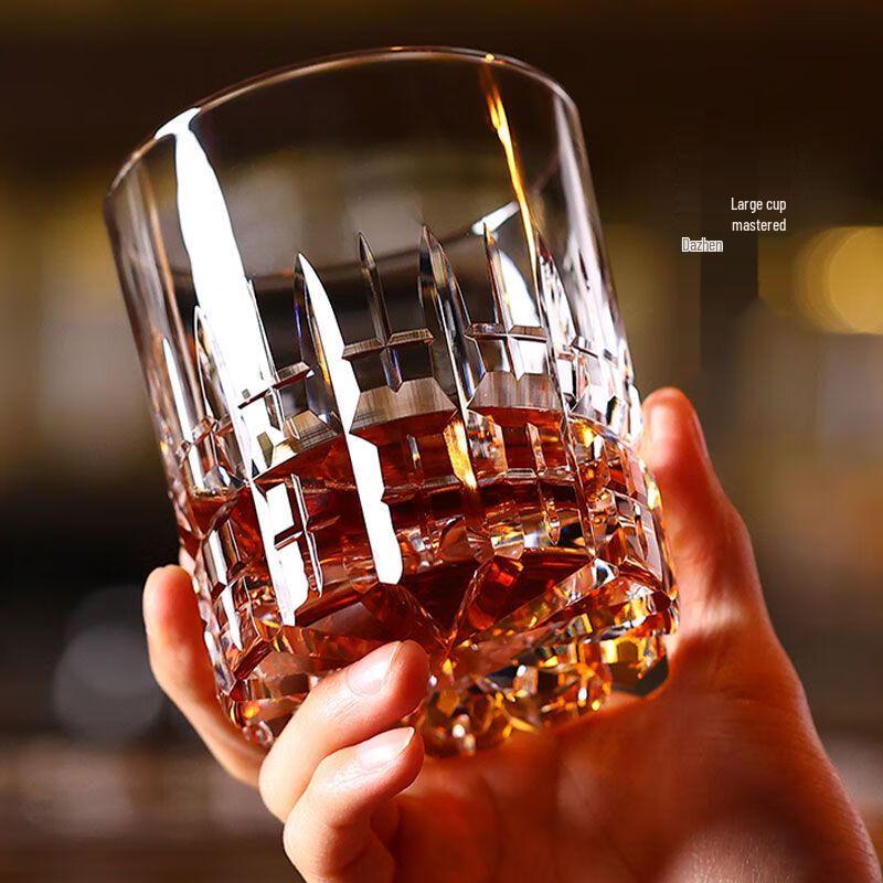 Edo Kiriko Handmade Crystal Whiskey Glass