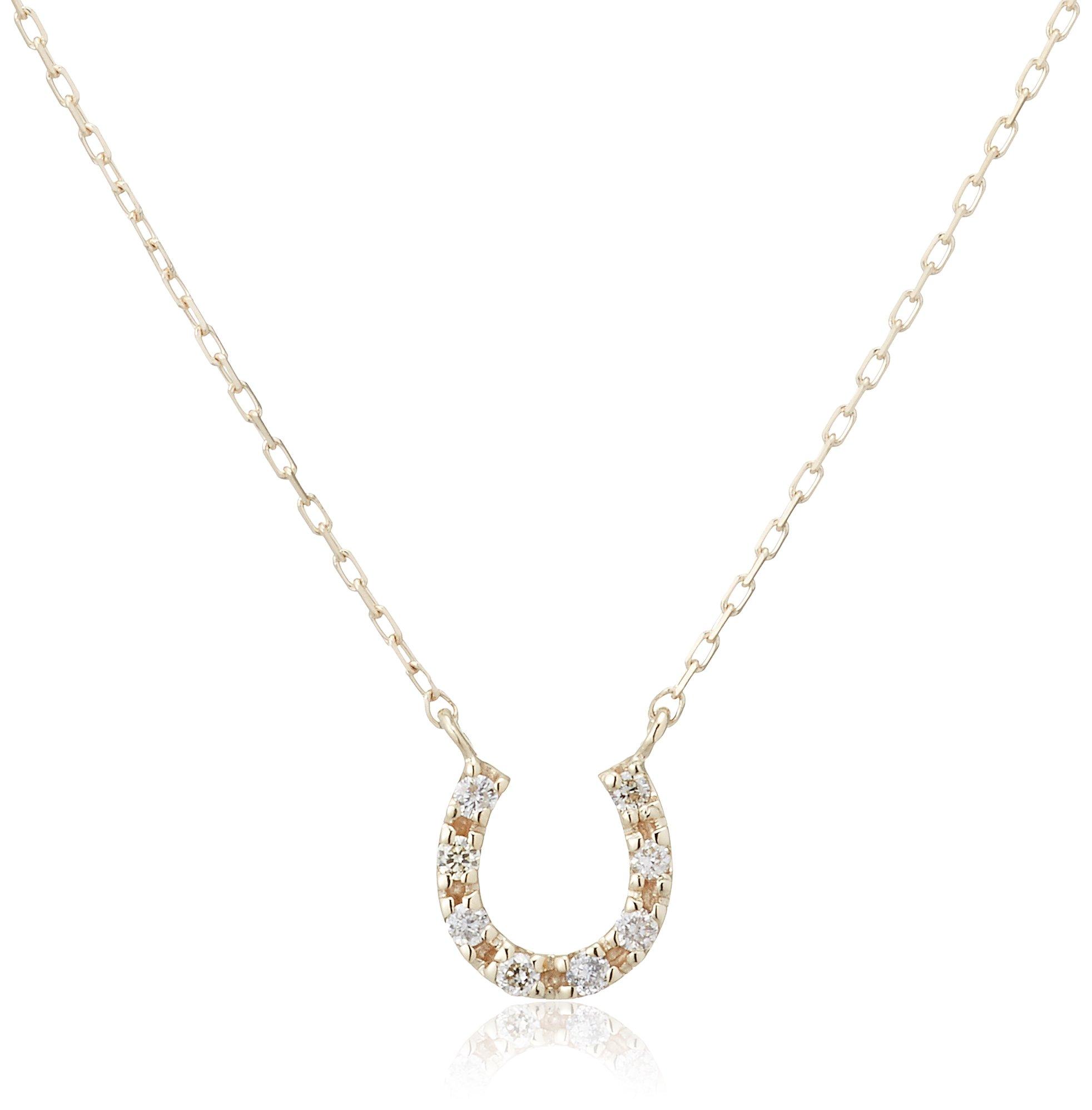 

Офіційне намисто K10 жовте золото діамант мотив підкова [Bloom] жіноче 0344-2926-0019-0000