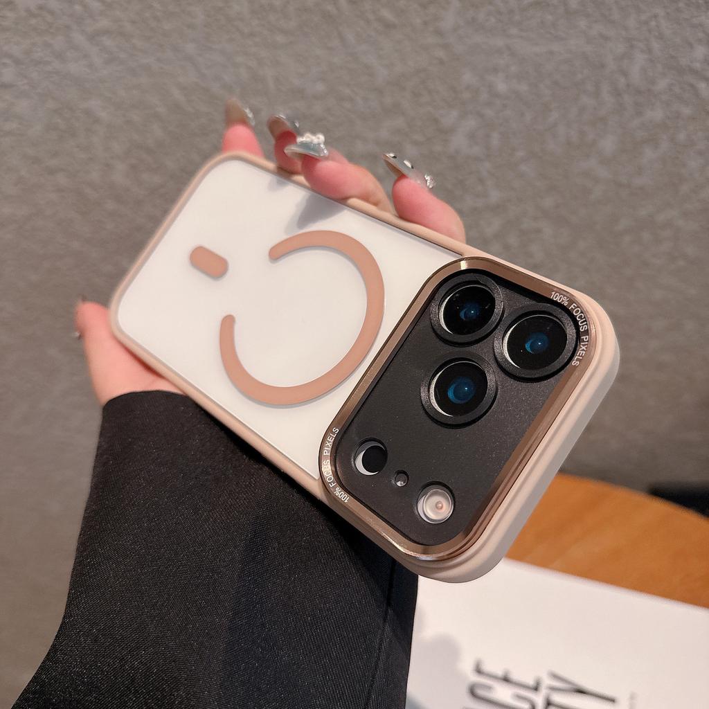 Applicable to iPhone17Air mobile phone case skin-sensitive magnetic suction Apple 16PROMAX lens anti-drop all-inclusive protective case