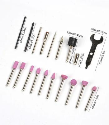 40pcs Mini Multifunctional Electric Sanding Head Set, Rotary Polishing Kit For Electric Sanding Drill Rotary Tool Attachment, El