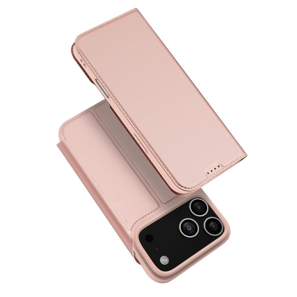 For iPhone 17 Pro Case DUX DUCIS Skin Pro Series Leather Cover Card Holder