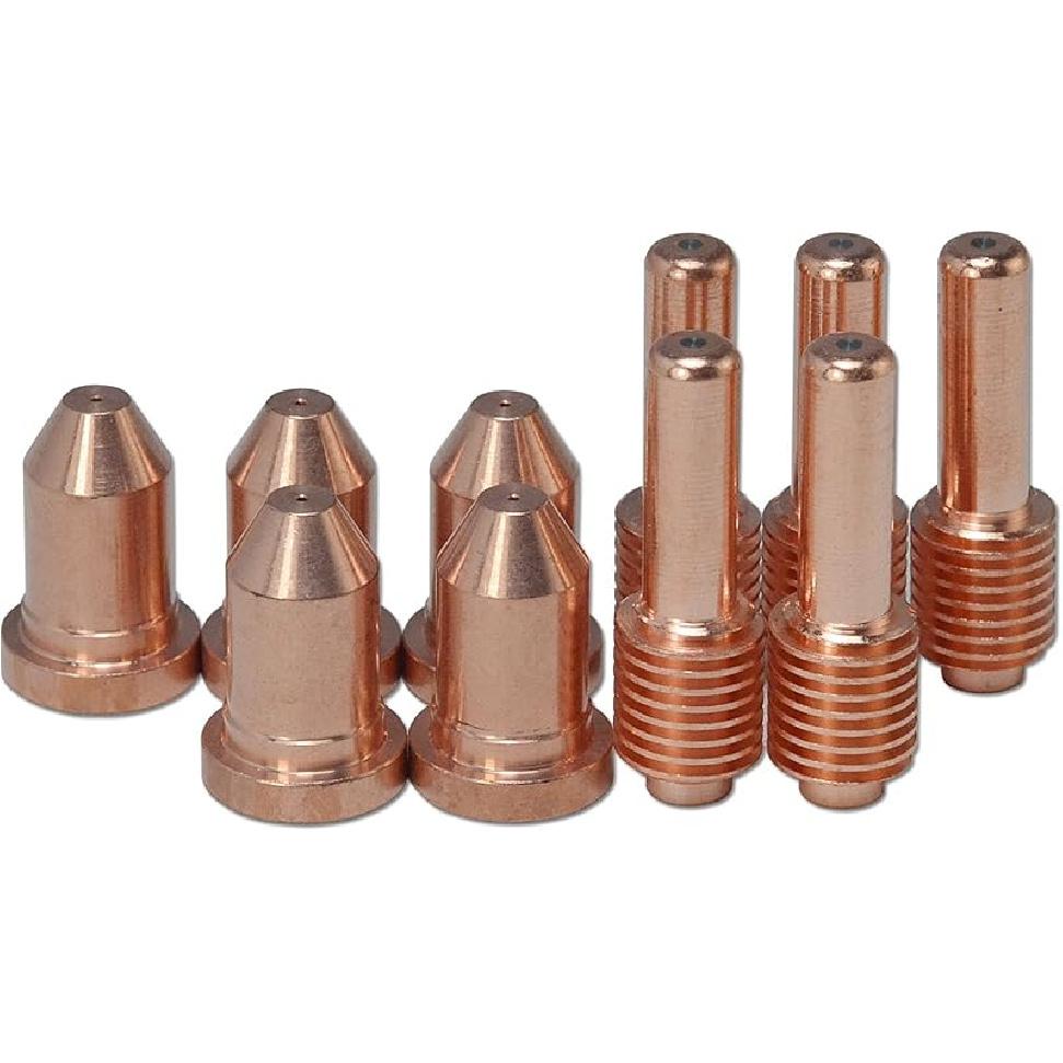 RIVERWELD 192048 Plasma Electrode & 177876 Plasma Nozzle Tips for Miller ICE-50C Plasma Cutter Torch 20pcs