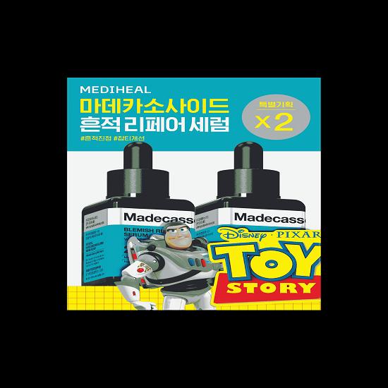 

Сыворотка для восстановления следов Mediheal Madecassoside 40+40 мл издание «История игрушек» с подарком в виде косметички Trace Serum Special Offer (+ Pouch Giveaway)