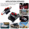 PINMOAP 20A-300A Circuit Breaker Reset Fuse Holder Protection Switch Circuit Protector Suitable For Automobiles Rvs Ships Fuses4