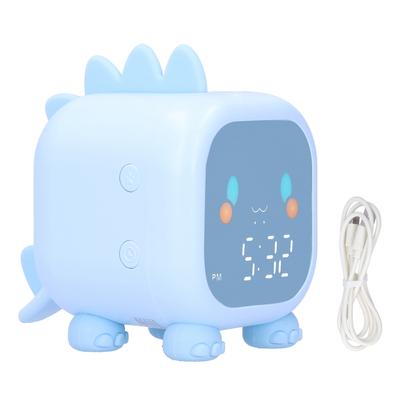 Mini Przenośny Budzik LED Sterowany Głosem Wyświetlacz Temperatury Ładowanie USB Timer 60 Minut