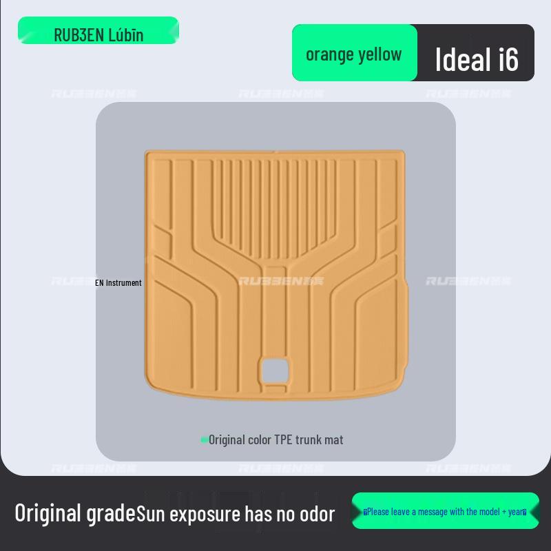 Ideal i6 Full Surround TPE Floor Mats for Five-Seater Cars, 25 Models
