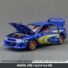 Simulation 1/32 Subaru Impreza Rally Edition Alloy Sports Car Model Ornament Toys Children Boy Diecast Toy Vehicle Home Decor