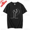 Happy La Linea Summer Casual T-Shirts Men Round Neck Graphic T Shirt Badum Linus Lineman Short Sleeve Tees Fashion Cotton Tops