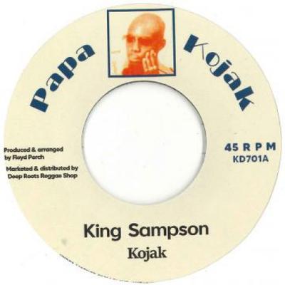 7-Zoll Schallplatte PAPA KOJAK - King Samson / Version KD701 Papa Kojak 1979 Europa Reggae, Ska & Dub