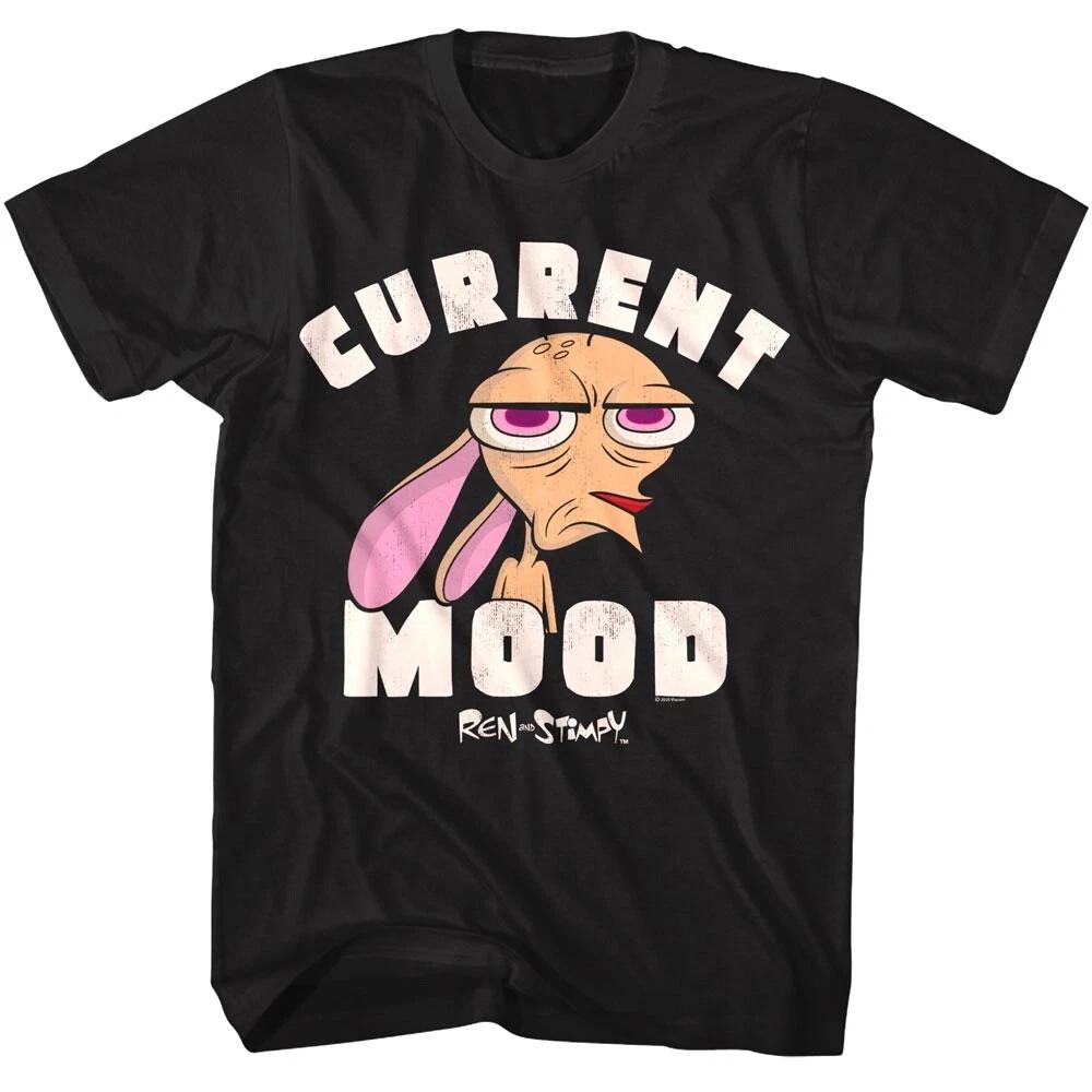 Ren and Stimpy Current Mood Men s T Shirt 3XL