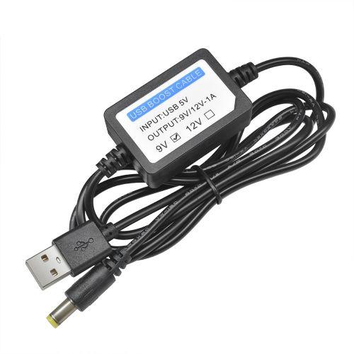 DC-DC 1V to 9V 11V 1A Step Up USB Boost Cable Booster Converter Adapter USB DC Cord Plug Power Supply