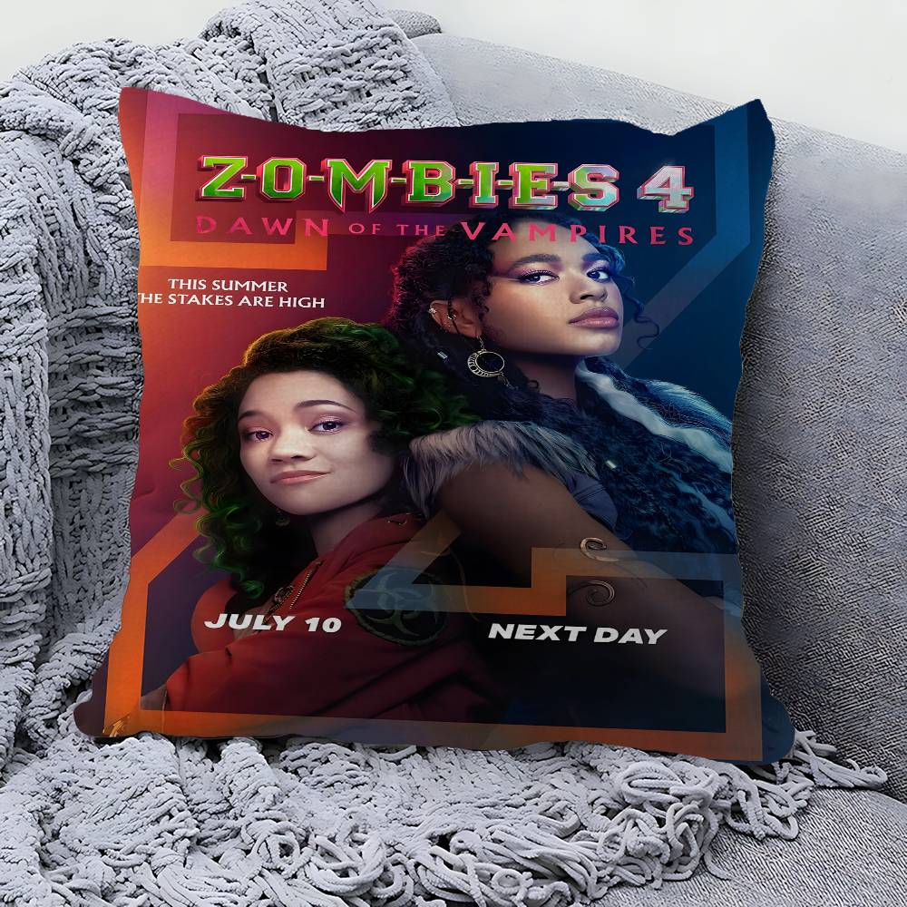 Zombies Dawn Of The Vampires Movie Pillowcase Toon Gift Cushion Cover Bedroom Home Sofa Chair Seat Decor Pillow Case
