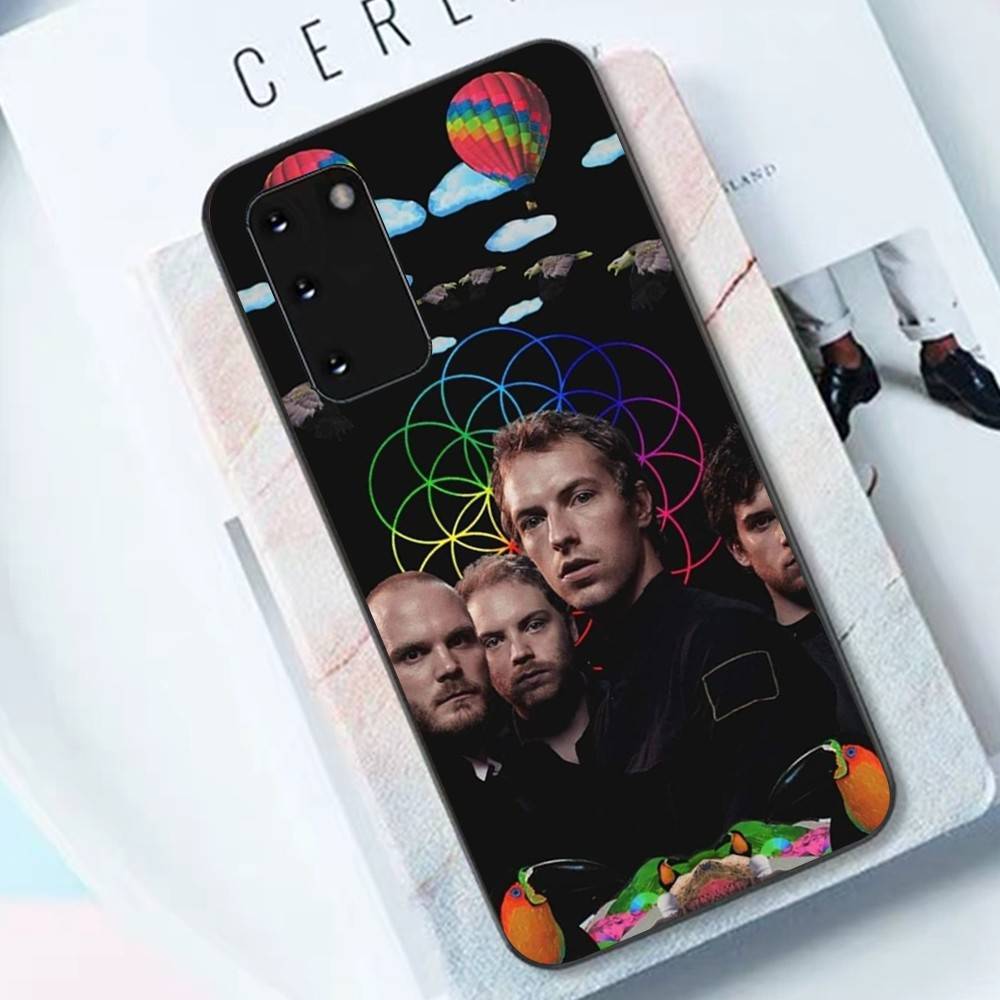 Pop Rock Band C-Coldplay Phone Case For Samsung S 24 Fe 25 Ultra Plus 20 Lite 21 30 22 23 24 22 Ultra 5G Fundas