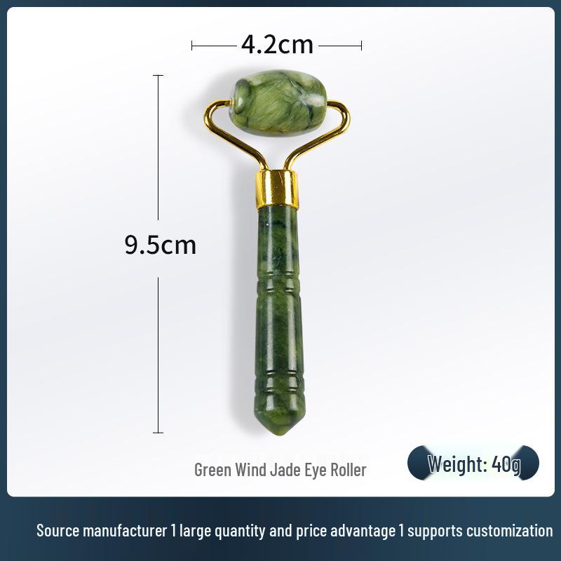 Xiuyu Jade Stone Face and Eye Massage Roller – Jade Beauty Stick Massager