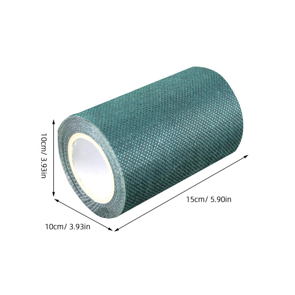 Waterproof Turf Tape Single Sided Adhesive Non Woven Fabric Backing for Outdoor Synthetic Grass Joint Fixing Green