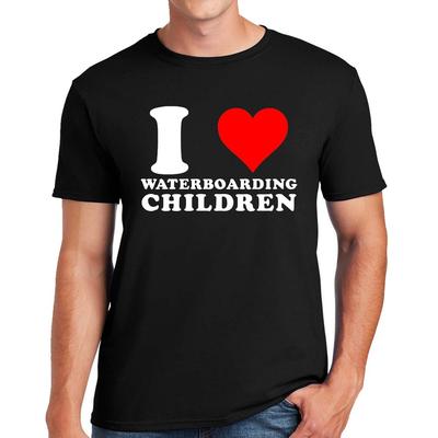 ICH LIEBE WATERBOARDING | LUSTIG | NEUHEIT | WITZ | HERREN T-Shirt TEE TOP