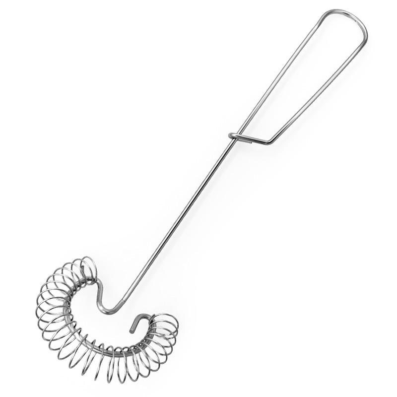 Frusta a Molla in Acciaio Inossidabile 430 per Uova, Panna e Impasti