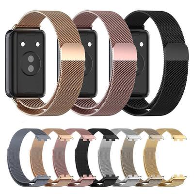 Milanese Loop Band For Huawei Honor Band 9 Stainless Steel Mesh Bracelet Wristband Strap