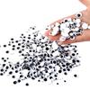 Adhesive Black & White Googly Eyes Assorted for DIY Crafts & Toy Accessories