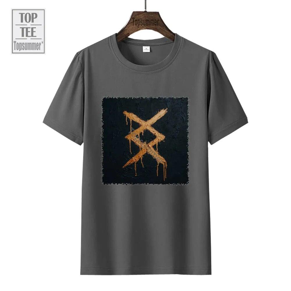 Inguz - Gold Edition Album Tričko Normandie Tour Tričko Dámské Pop Trend Grafický potisk Tričko Unisex Oversized Trička