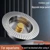 Universal Stainless Steel Sink Drainer: Press-Type Basin Filter & Leak Stopper
