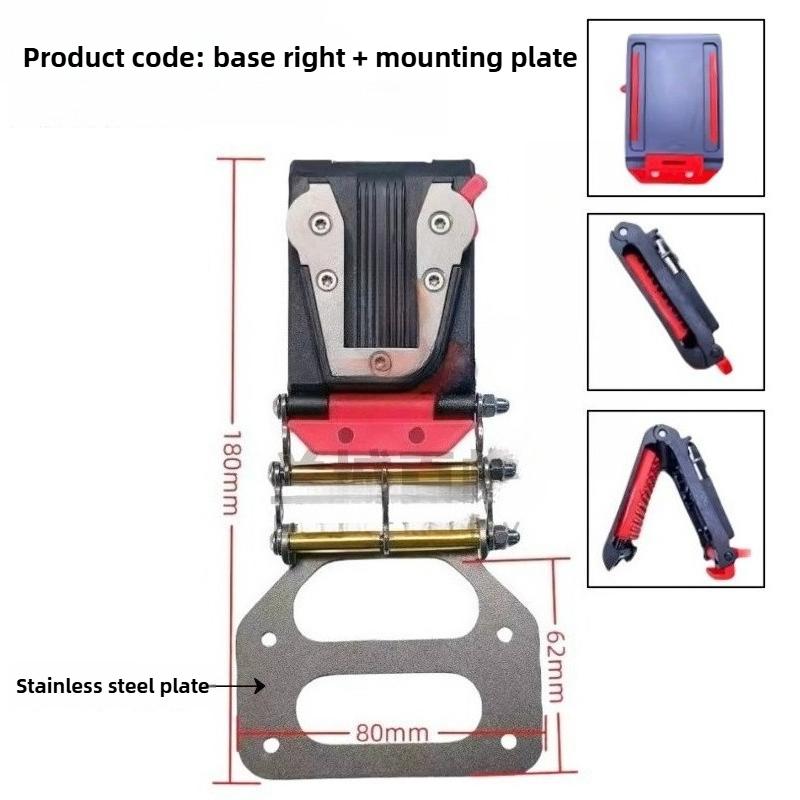 Modification Kit for TaJIma Waist Bag Quick Hanging Useful Powerful Tools Storage Fanny Pack Buckle Electric Drill Quick Hanging