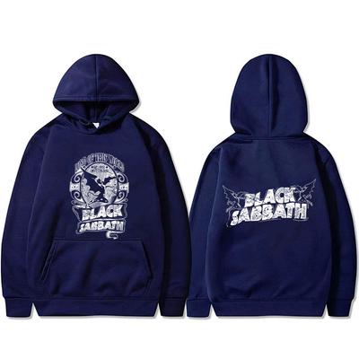 Heavy Metalowy Zespół Rockowy Black Sabbath Ozzy Osbourne Master of Reality Lord of This World Bluza z Kapturem Męska Vintage Oversize