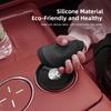 2Pcs Car Anti-Slip Silicone Coaster Auto Water Cup Pads For Volkswagen VW Arteon Caddy Magotan CC Teramont Touran T-Cross PassatNI7