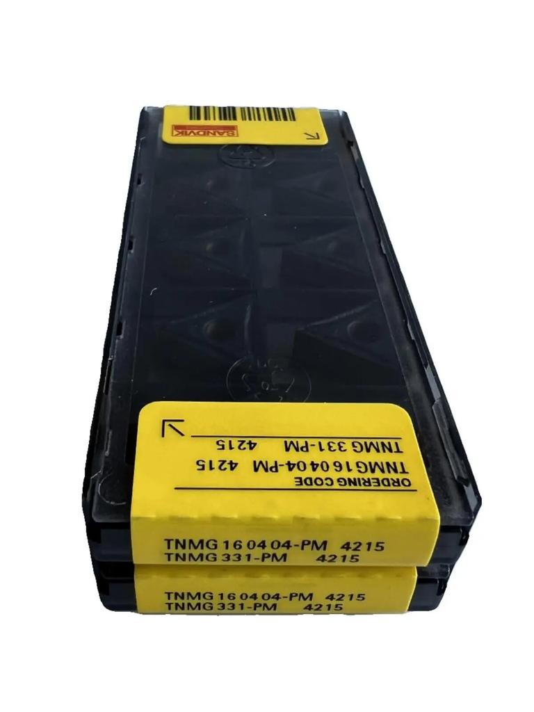 Original Sandvik / TNMG160404-PM 4215 /Carbide CNC Blade 10 PCS
