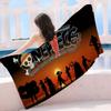Anime O-ONE P-PIECE Anime Beach Swimming Towel Soft Absorbent Washcloth Children's Gifts for Kids Travel Camping Gym