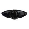 Elegant Elastic Waist Belt For Women Round Buckle PU Waistband For Everyday Wear Casual Outfit All Matching Waist Decors